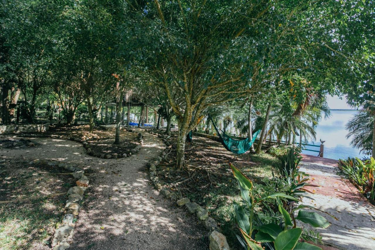 Villa Santuario Lake Front Oasis Bacalar Εξωτερικό φωτογραφία