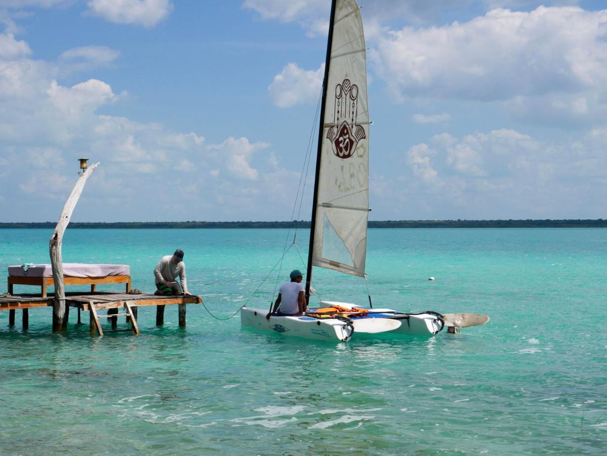 Villa Santuario Lake Front Oasis Bacalar Εξωτερικό φωτογραφία