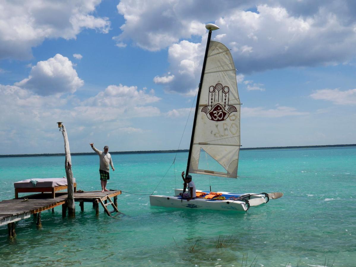 Villa Santuario Lake Front Oasis Bacalar Εξωτερικό φωτογραφία