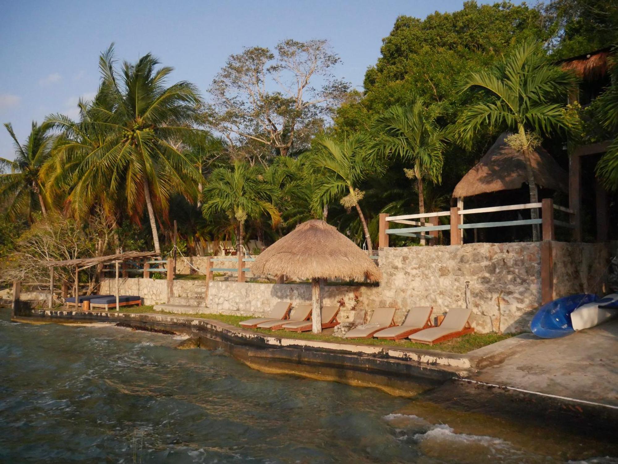 Villa Santuario Lake Front Oasis Bacalar Εξωτερικό φωτογραφία