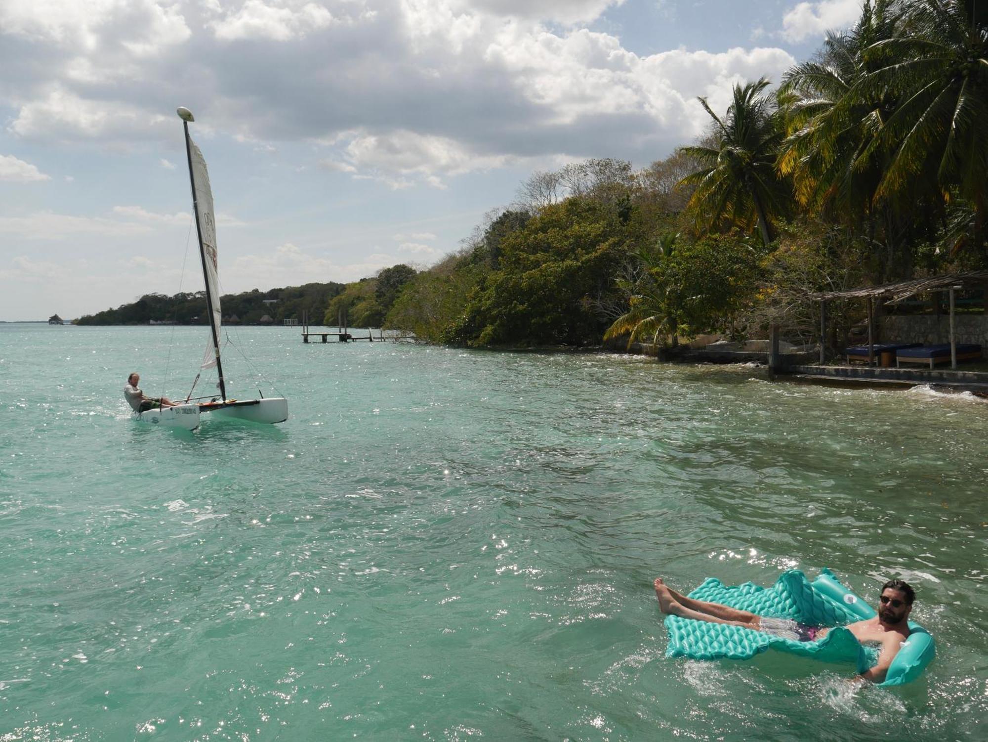 Villa Santuario Lake Front Oasis Bacalar Εξωτερικό φωτογραφία