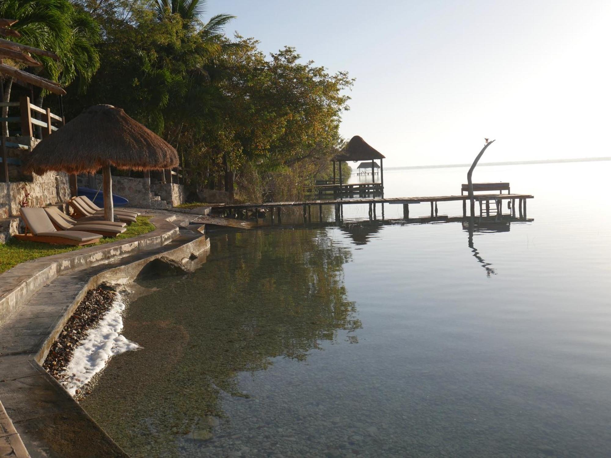 Villa Santuario Lake Front Oasis Bacalar Εξωτερικό φωτογραφία