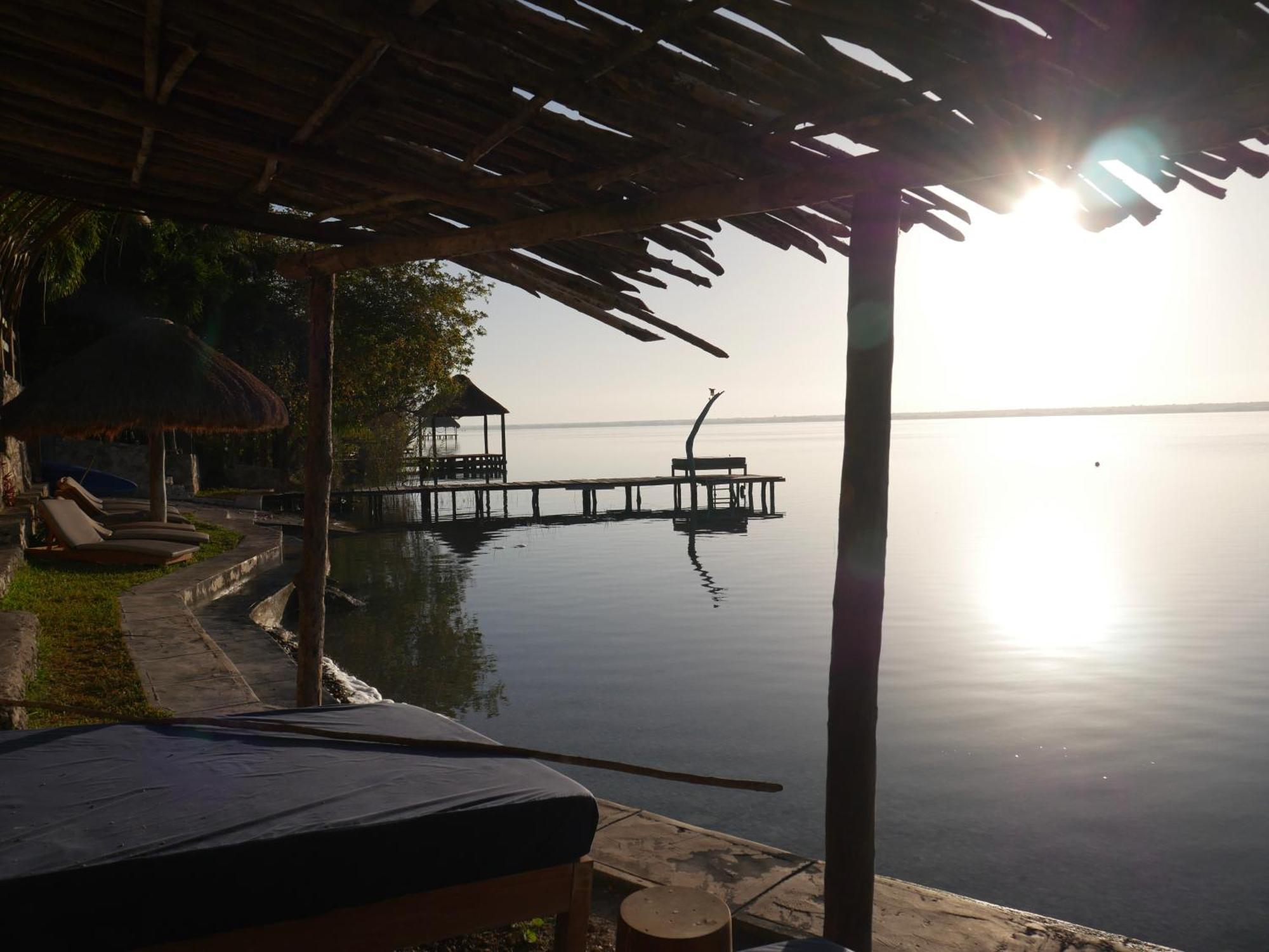 Villa Santuario Lake Front Oasis Bacalar Εξωτερικό φωτογραφία
